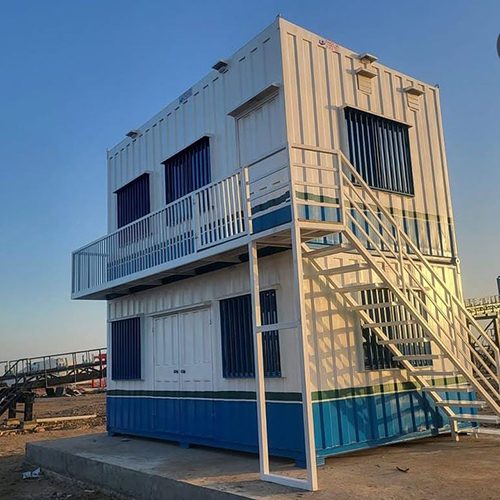 Double Decker Bunkhouse - Two Storey Cabin with Balcony and Staircase Gujarat